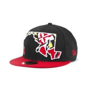  Maryland Terrapins New Era 59Fifty NCAA Inner State Hat 
