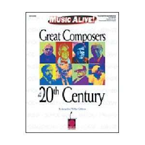  Hal Leonard Great Composers 20th Century (Book and CD 