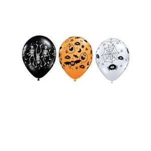   10 X 11 Spooky Assorted Halloween Party Balloons 