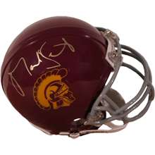Mounted Memories Matt Leinart Autographed USC Mini Helmet    