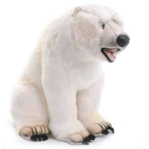   Polar Bear Toy Reproduction By Hansa, 85cm sitting [Toy] Toys & Games