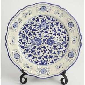  Deruta Italian Ceramic Plate in Blue