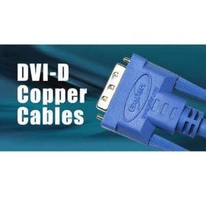  Gefen CAB DVIC BLK 15MM DVI D Copper Cable   15ft Black 