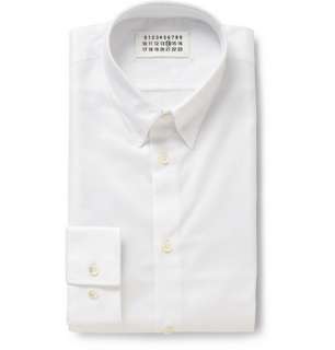 Maison Martin Margiela Press Stud Collar Oxford Shirt  MR PORTER