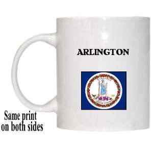    US State Flag   ARLINGTON, Virginia (VA) Mug 