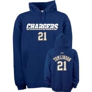 LaDainian Tomlinson Reebok Player Name and Number Hooded San Diego 