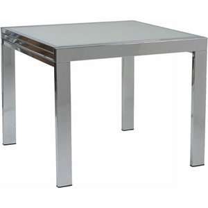  Eurostyle Modern Duo Square Dining Extension Table w 