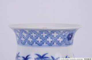 Meissen Vase chinesische Malerei kobalt blau, 1.Wahl  