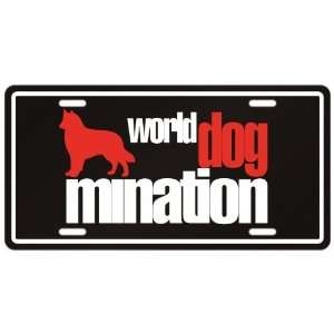  New  Belgian Tervuren  World Dog   Mination  License 