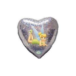  18 Disney Fairies Tink Love Holographic   Mylar Balloon 