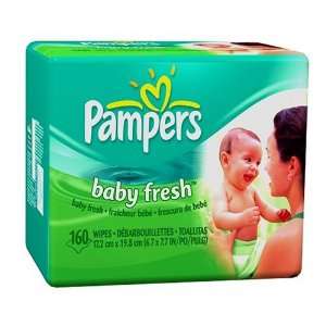  Wipes Refills   Baby Fresh Scent, 160 Wipes