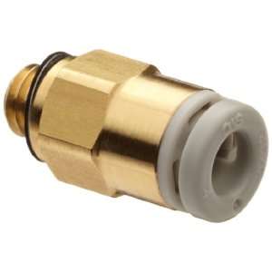 SMC KQ2H04 M5 PBT One Touch Tube Fitting, Adapter, 4 mm Tube OD x M5x0 
