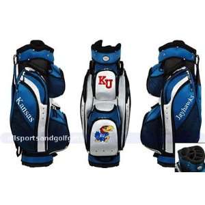  Kansas Jayhawks Cart Bag 15 Pocket