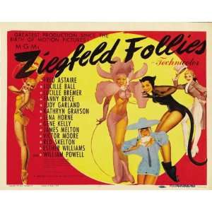  Ziegfeld Follies   Movie Poster   27 x 40