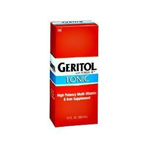  Geritol H Potency Multi Vit&Iron Supplement Tonic Sports 