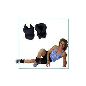 fit Ergonomic Neoprene Ankle Weights (2.5lb Each)  