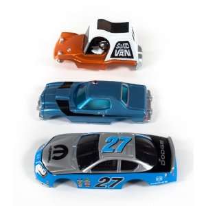  Slot Car Bodies Assorted (3) Toys & Games