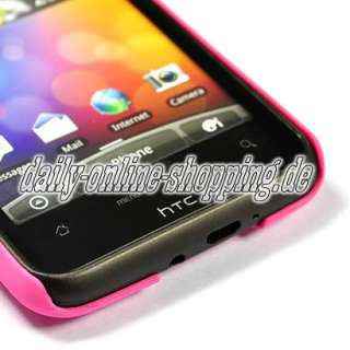 HTC Desire HD Schutzhülle Cover Case Tasche Pink  