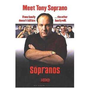  Sopranos Movie Poster, 40 x 59