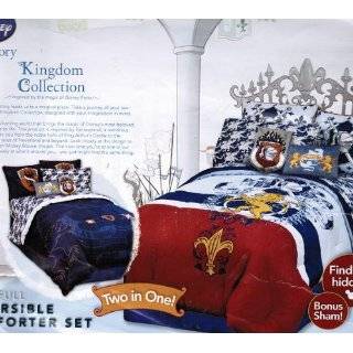 Disney Kingdom Coat Of Arms Twin / Full Reversible Comforter Set