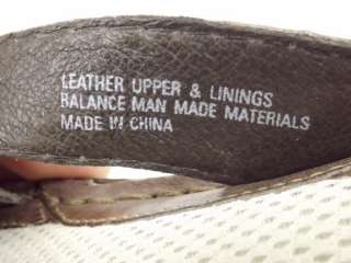 Womens shoes light tan leather Born 39 8 M thong flip flop sandal 