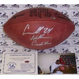  Signed Carnell Williams Ball