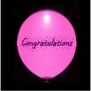   outdoor Floating LED Lighted Extra large Size Latex Balloon   Pink(1