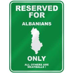   FOR  ALBANIAN ONLY  PARKING SIGN COUNTRY ALBANIA