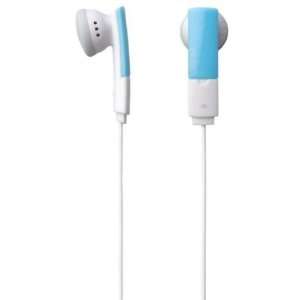  Elecom Inner Ear Type Stereo Headphone Ear Phone (Sky Blue 