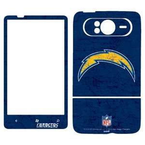  San Diego Chargers Distressed skin for HTC HD7 