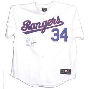 Nolan Ryan Texas Rangers Autographed Majestic CC Jersey  