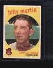 1959 Topps #295 Billy Martin VG C87959