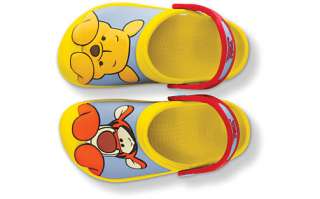 CROCS WINNIE THE POOH AND TIGER KIDS CLOG SHOES + SIZES  