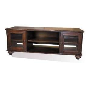 Orient Express Wood Buster TV Console with 2 Glass Doors Orient 