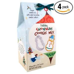 Brand Castle Sugar Cookie Kit (with Snowman Cutter), 8 Ounce (Pack of 