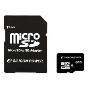  Silicon Power SI84 SDMI8GL6 Memory Cards