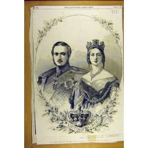    1855 Victoria Albert Royal Portrait Social History