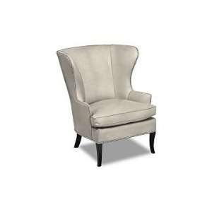  Williams Sonoma Home Chelsea Wing Chair, Faux Suede, Stone 