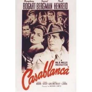  CASABLANCA (STYLE 2   REPRINT) Movie Poster