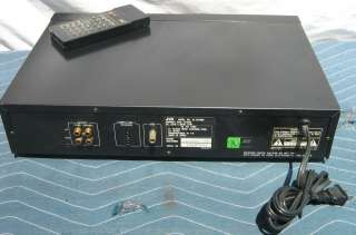 JVC XL V550 COMPACT DISC PLAYER XL V550  