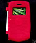 red silicone cover case for lg env3 env 3 vx9200