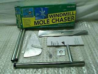 LAWN AND GARDEN WINDMILL MOLE CHASER  
