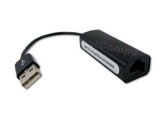 USB 2.0 to RJ45 Female Ethernet LAN Network Adapter 10/100Mbps for 