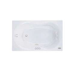 Jacuzzi White Acrylic Drop In Jetted Whirlpool Tub  