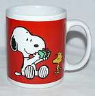 peanuts 8 oz snoopy and woodstock mcoffee tea hot chocolate