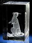 RAT w CHEESE* 3D Crystal Laser Crystal Figurine A1708s