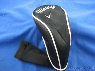 NEW BLACK WHITE CALLAWAY DRIVER HEADCOVER  