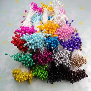 4800 Mix16 Color Sugarcraft Stamen Floral Wholesal 55mm  