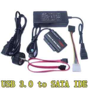 USB 3.0 2.0 to HD HDD SATA IDE Adapter Converter Cable  