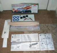 Guillows P 40 Warhawk Authentic Scale Flying Balsa Airplane Model Kit 